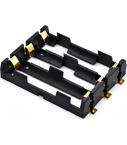 PCB SMD 18650 battery holder 3 slot