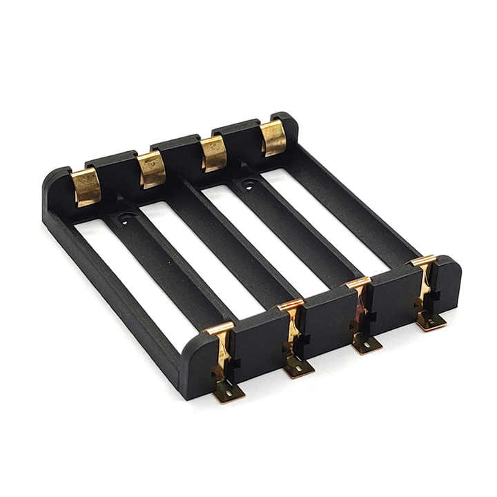 PCB SMD 18650 battery holder 4 slot