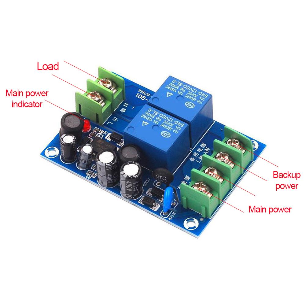 220V 10A Automatic changover 2 input 1 ouput