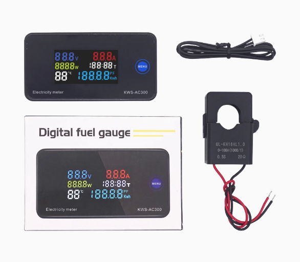 KWS-AC300 100A Volatge and current Power meter