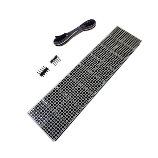 MAX7219 16×64 LED Dot Matrix Display Module