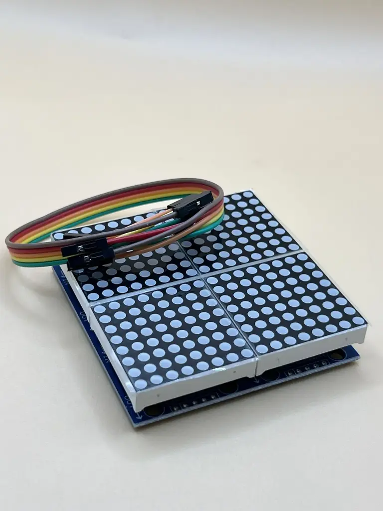 Max7219 4 bits dot matrix module