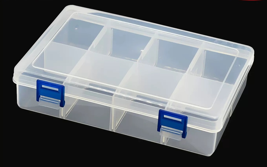 Large 8 grid component box