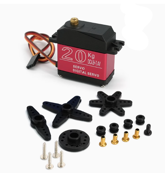 20KG 180 degrees metal gear servo