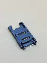 Flip-Top 6-Pin SIM Card Slot (Plastic)