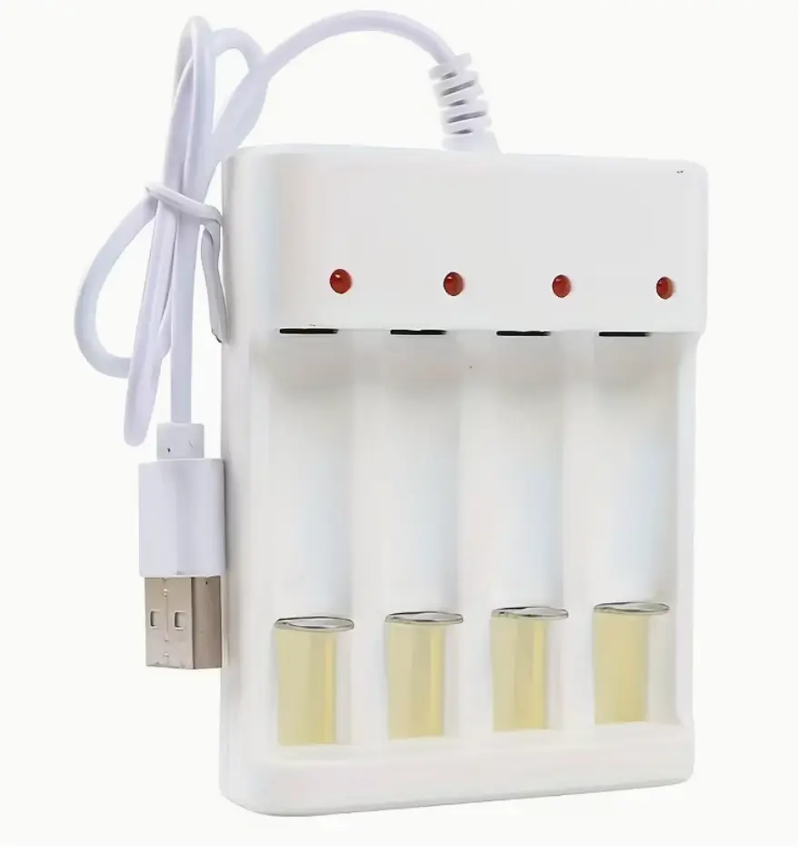 USB AA/AAA Ni-Cd Rechargeable Battery Charger