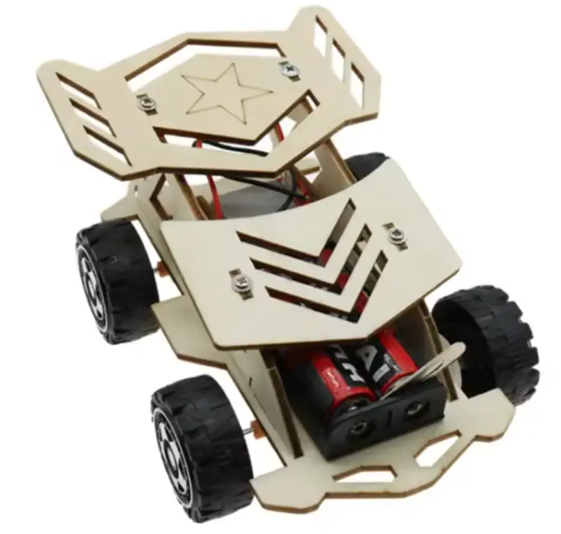 DIY STEM four wheel Racing car kit