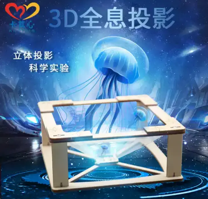 DIY STEM 3D holographic Projector