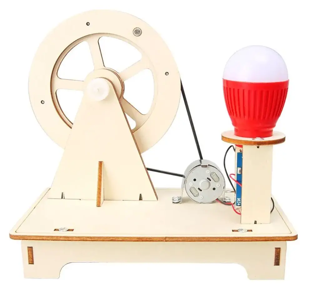 DIY STEM Hand-Cranked generator