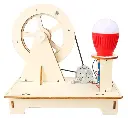 DIY STEM Hand-Cranked generator