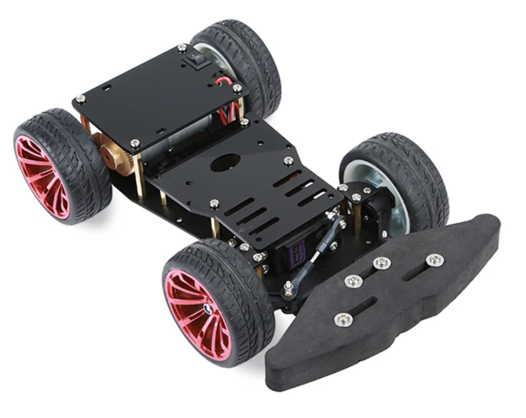 4WD Metal Chassis with Steering Gear