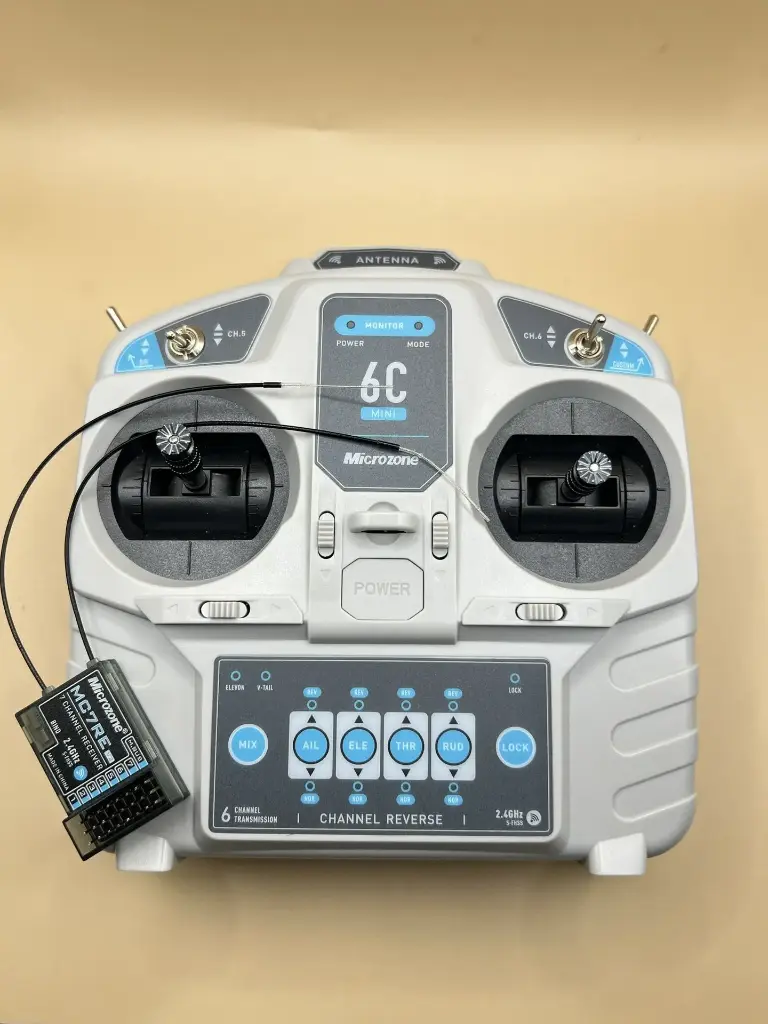 MC6 2.4GHz  6 Channel Rc transmitter and receiver