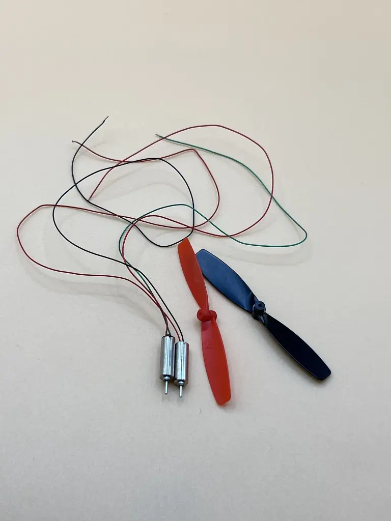 412 Coreless High-Speed Motor with Propeller