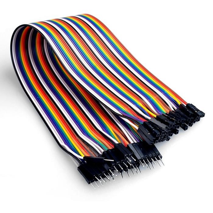 Male-female jumper wire (set)