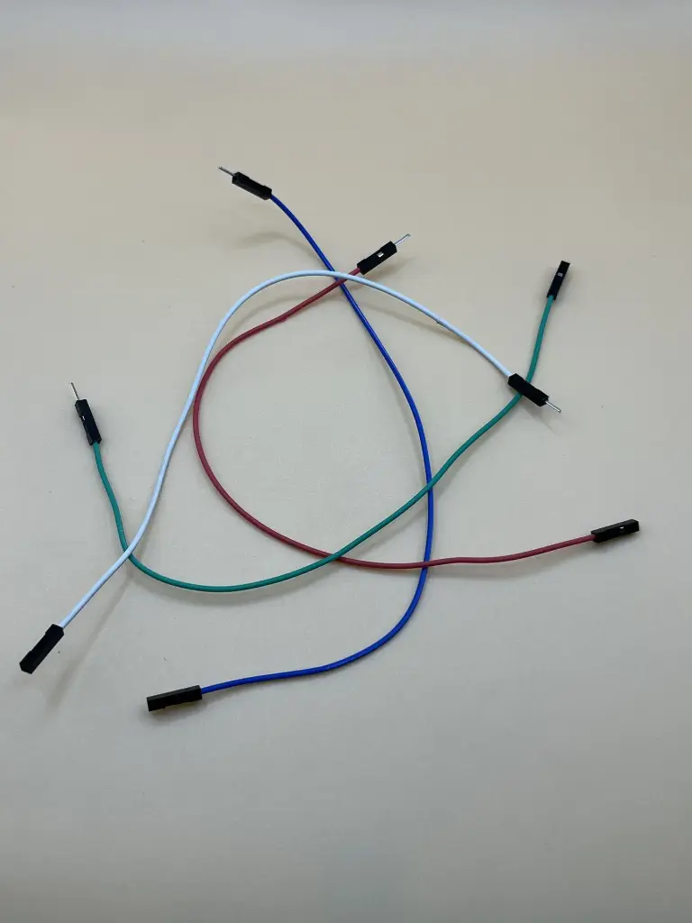 Male-female jumper wire (single)