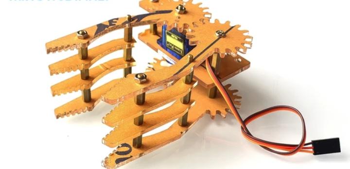 Acrylic robotic claw