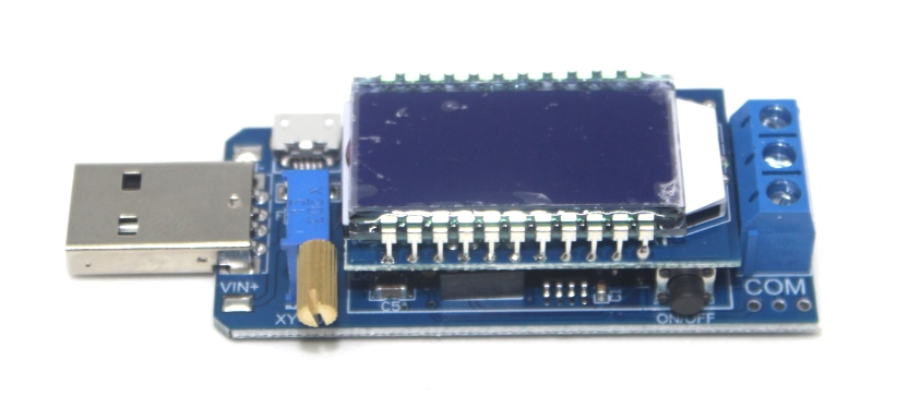 DC-DC USB Adjustable buck-boost 5v to3.3v 9v 12v 24v with LCD display