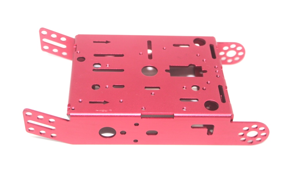 Alluminium Alloy robot car chasis