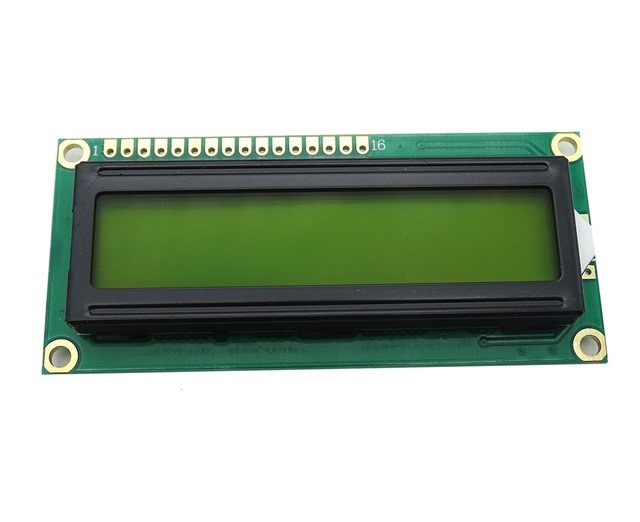 1602 LCD green