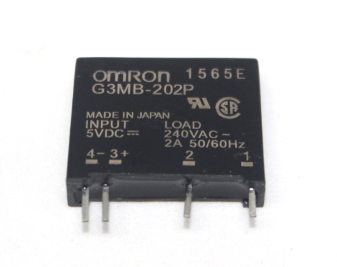 5VDC solid state relay (SSR) 2A 240VAC