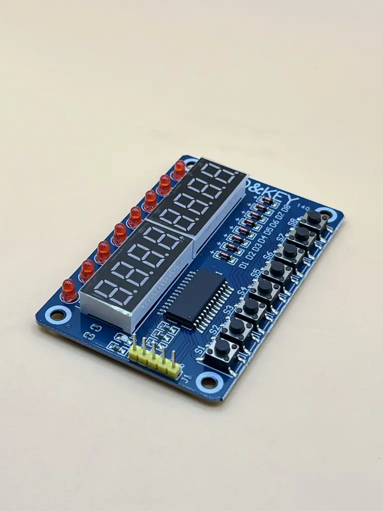 TM1638 LED and keypad module