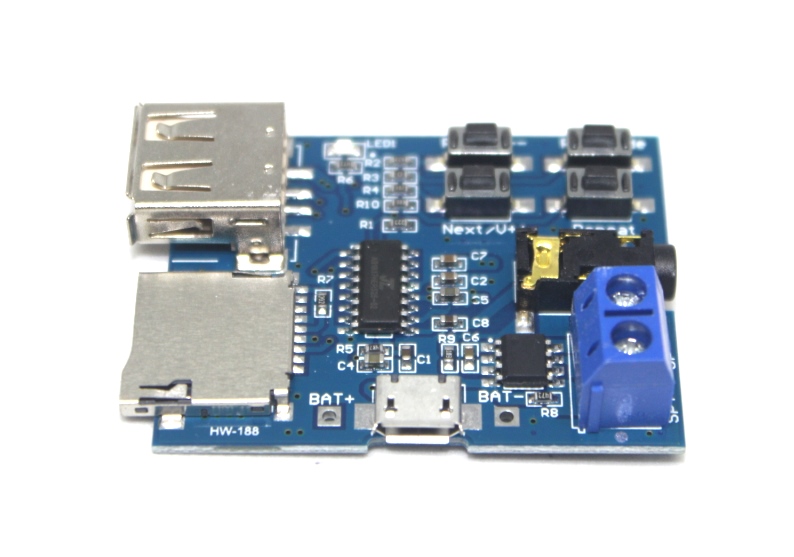 MP3 lossless decoding and amplifier board