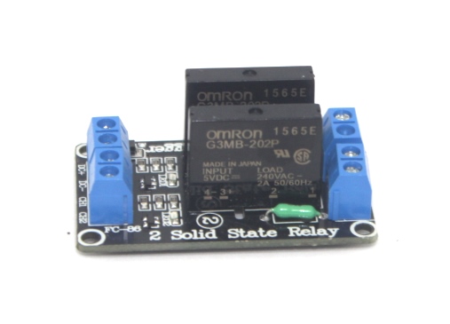 2 channel solid state relay (SSR) module