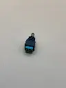 Male and Female plug with screw terminal