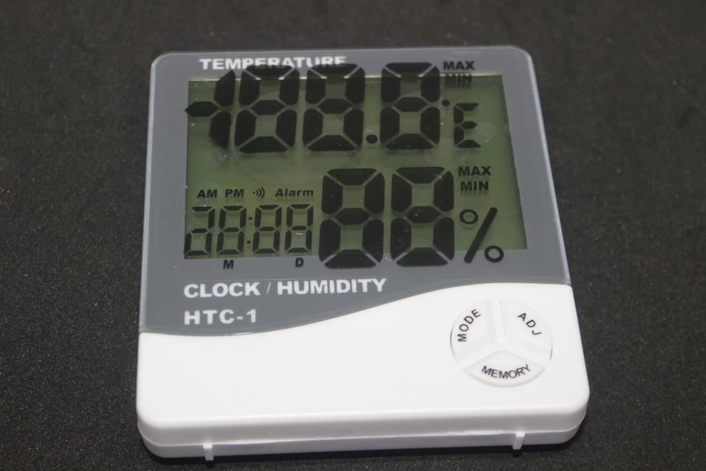 HTC-1 High precision large screen thermometer and hygrometer