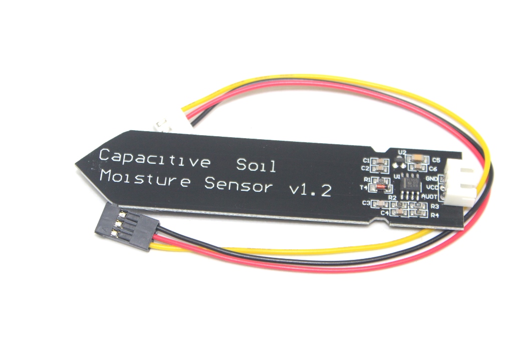 Capacitive soil moisture sensor