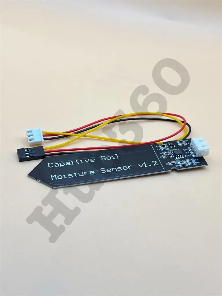 Capacitive soil moisture sensor