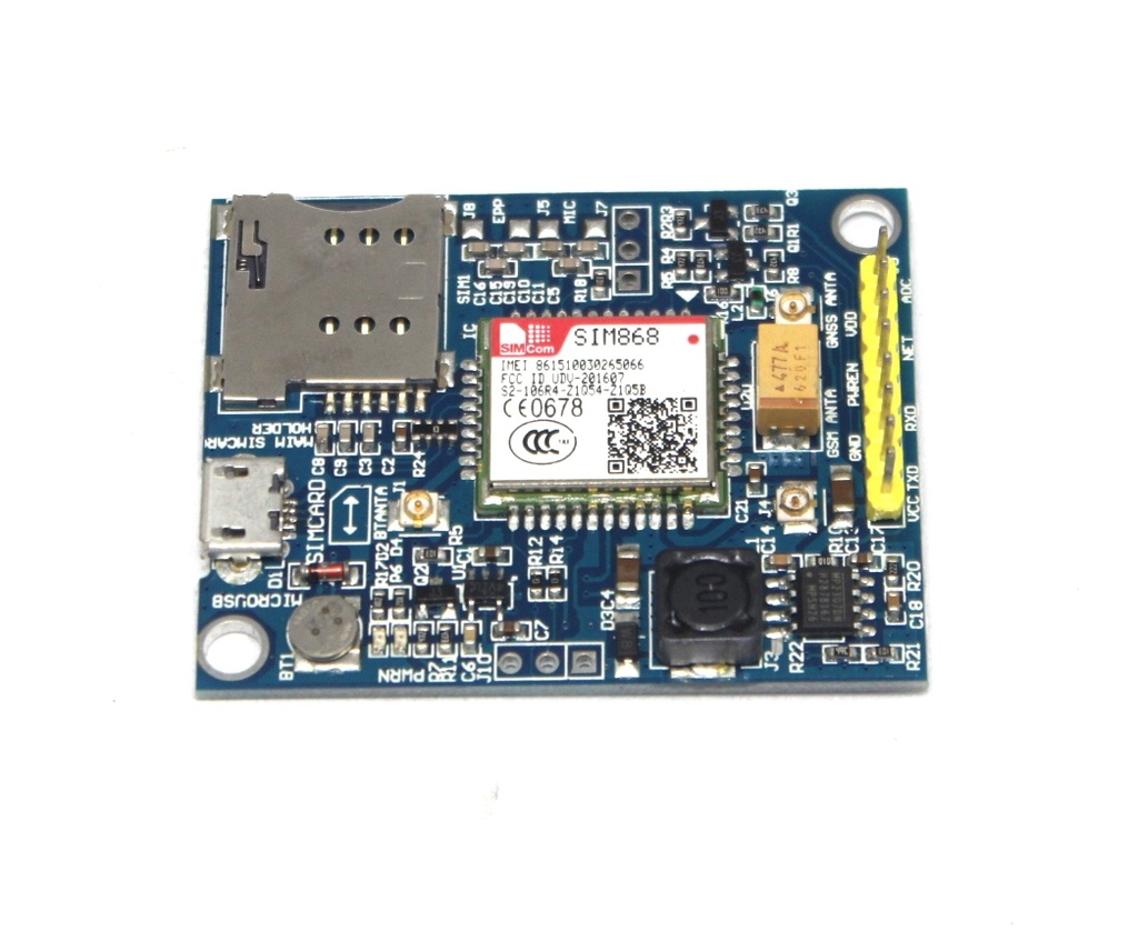 Sim868 GSM GPRS Bluetooth GPS module