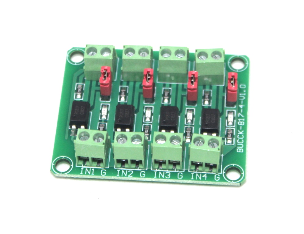 Bucck-817 4 channel optocoupler module