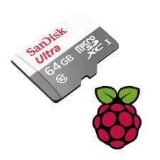 Raspberry pi SD card 64gb