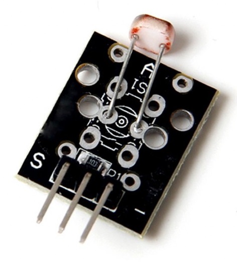 KY-018 Light Sensor Module (Photoresistor, 3.3V-5V)