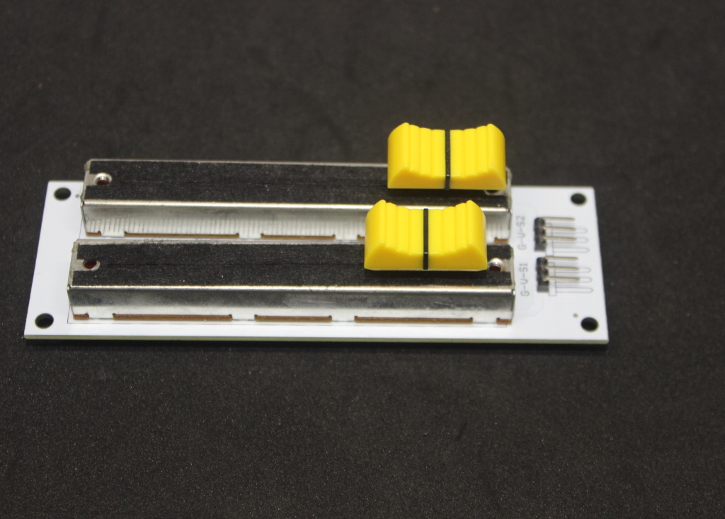 Double row Linear potentiometer