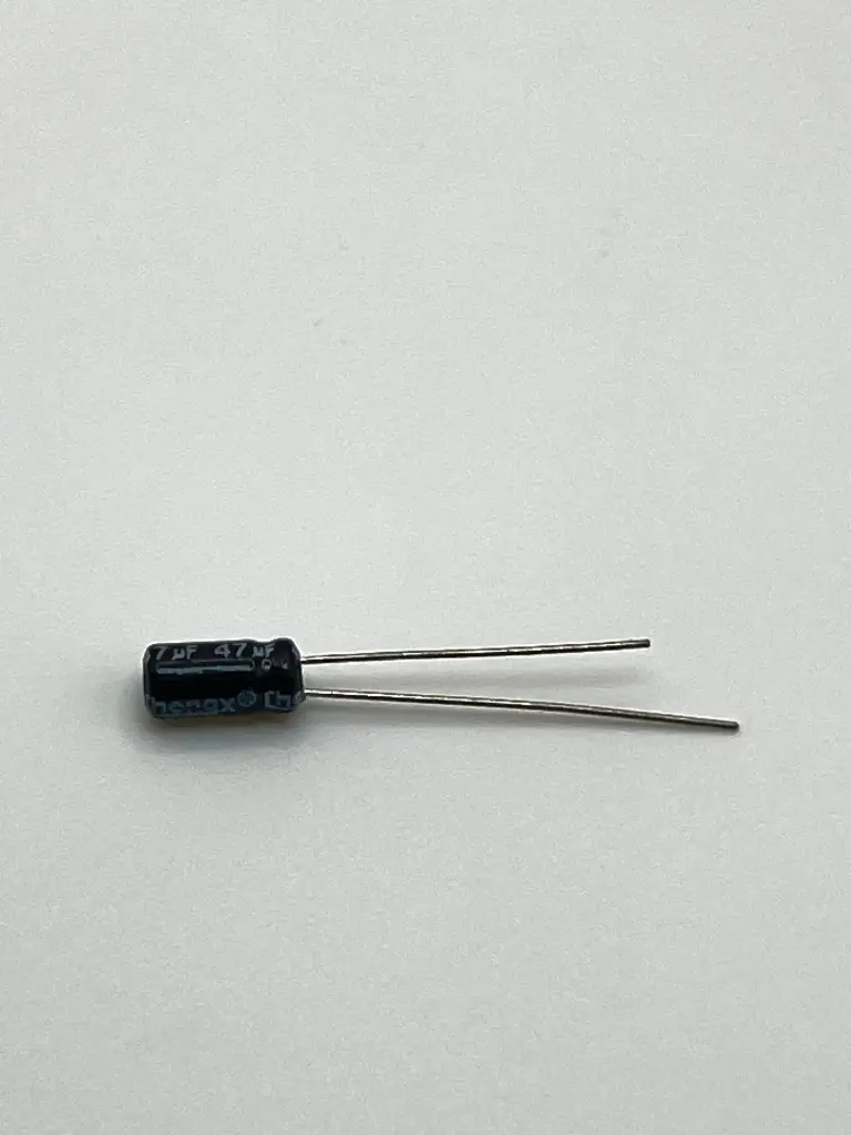 47uF 16V electrolytic capacitor