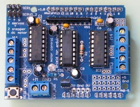 Motor Driver Shield L293D