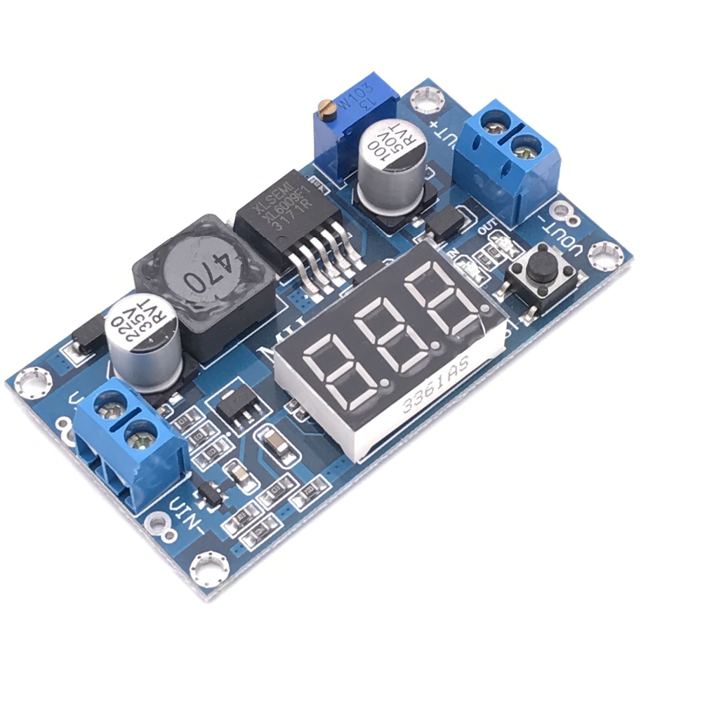 Xl6009 with voltmeter display