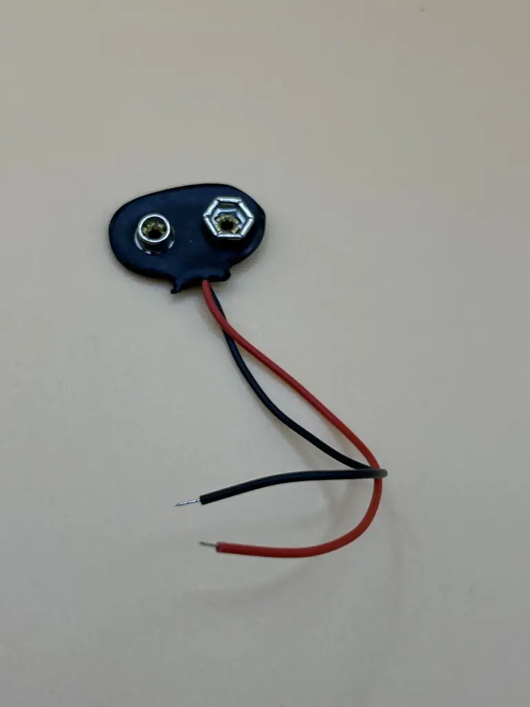 9V battery connector