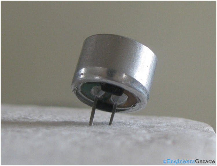 Condenser mic 4.5x2.2mm/microphone