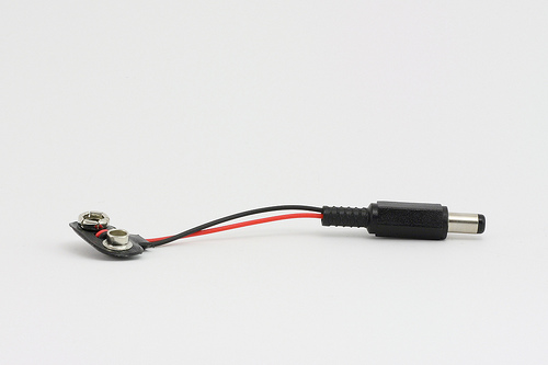 Arduino 9V battery connector