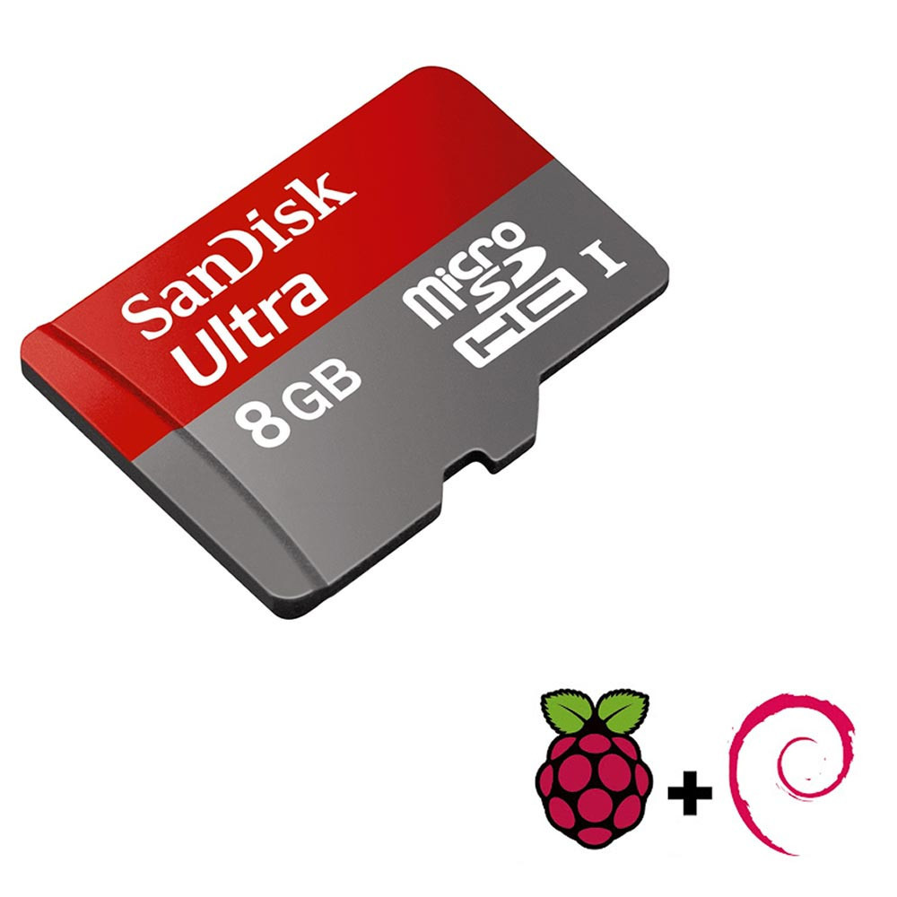 Raspberry pi 8GB SD card