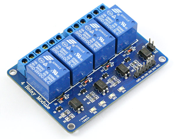 Relay 4 channel