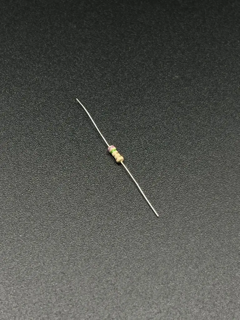 7.5Ω 1/4W resistor