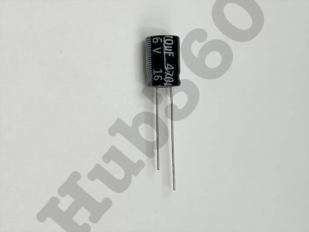 470uf 16V electrolytic capacitor