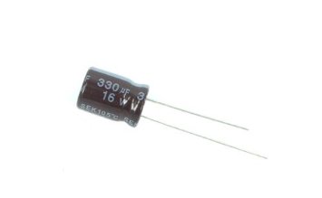 330uf 16V electrolytic capacitor