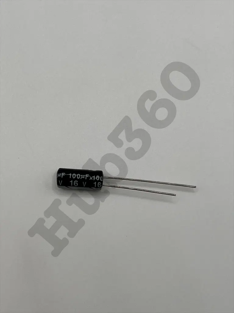 100uf 16V electrolytic capacitor