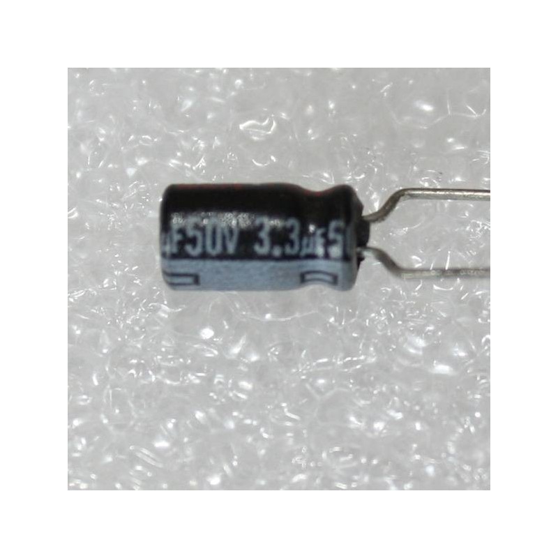 3.3uf 50V electrolytic capacitor
