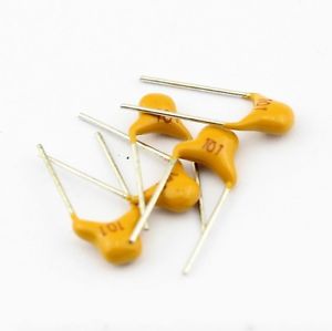101 0.0001uf 0.1nf 100pf Monolithic Capacitor